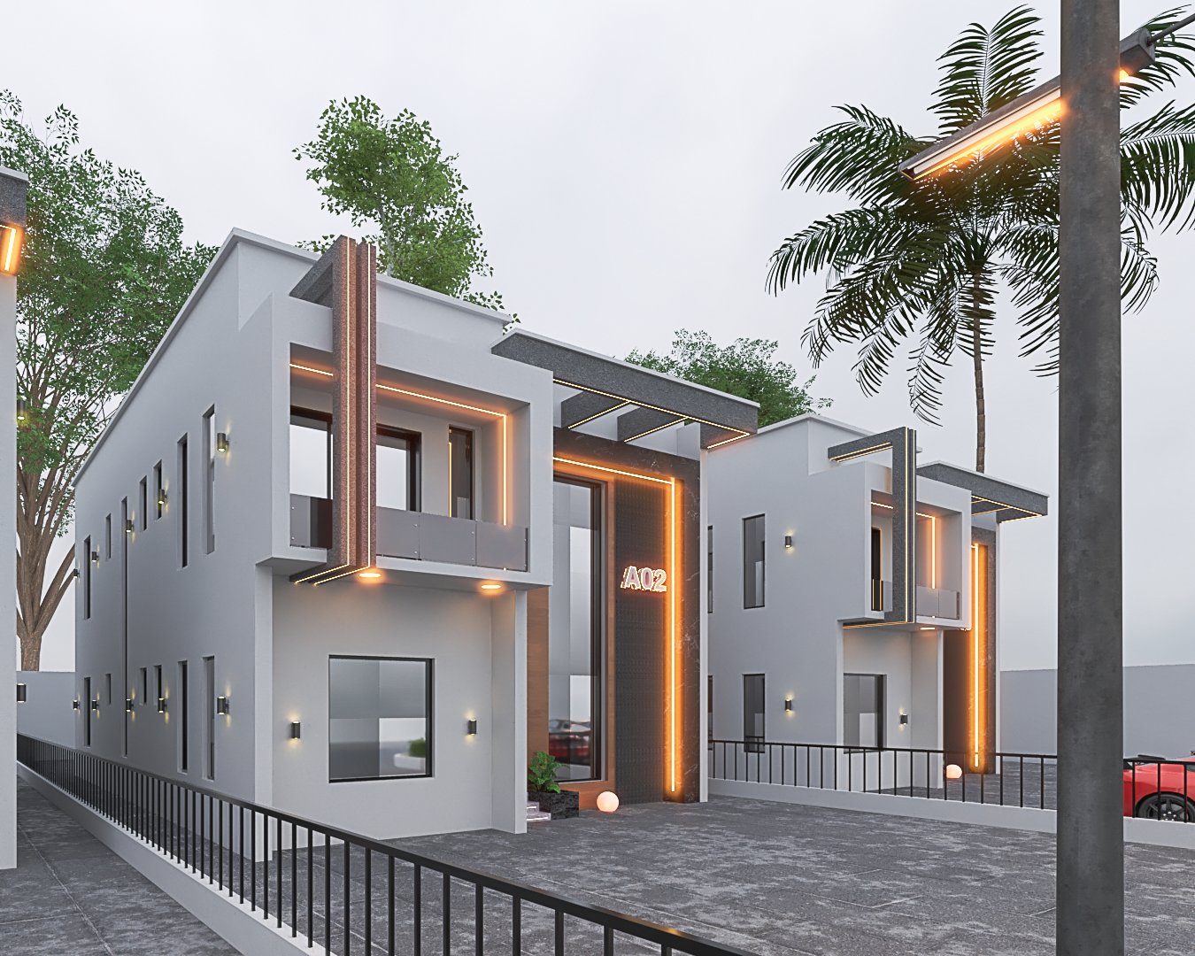 Adé, architectural visualisation of House 003